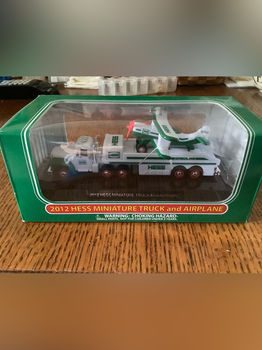 New in Box HESS Miniature Truck and Airplane